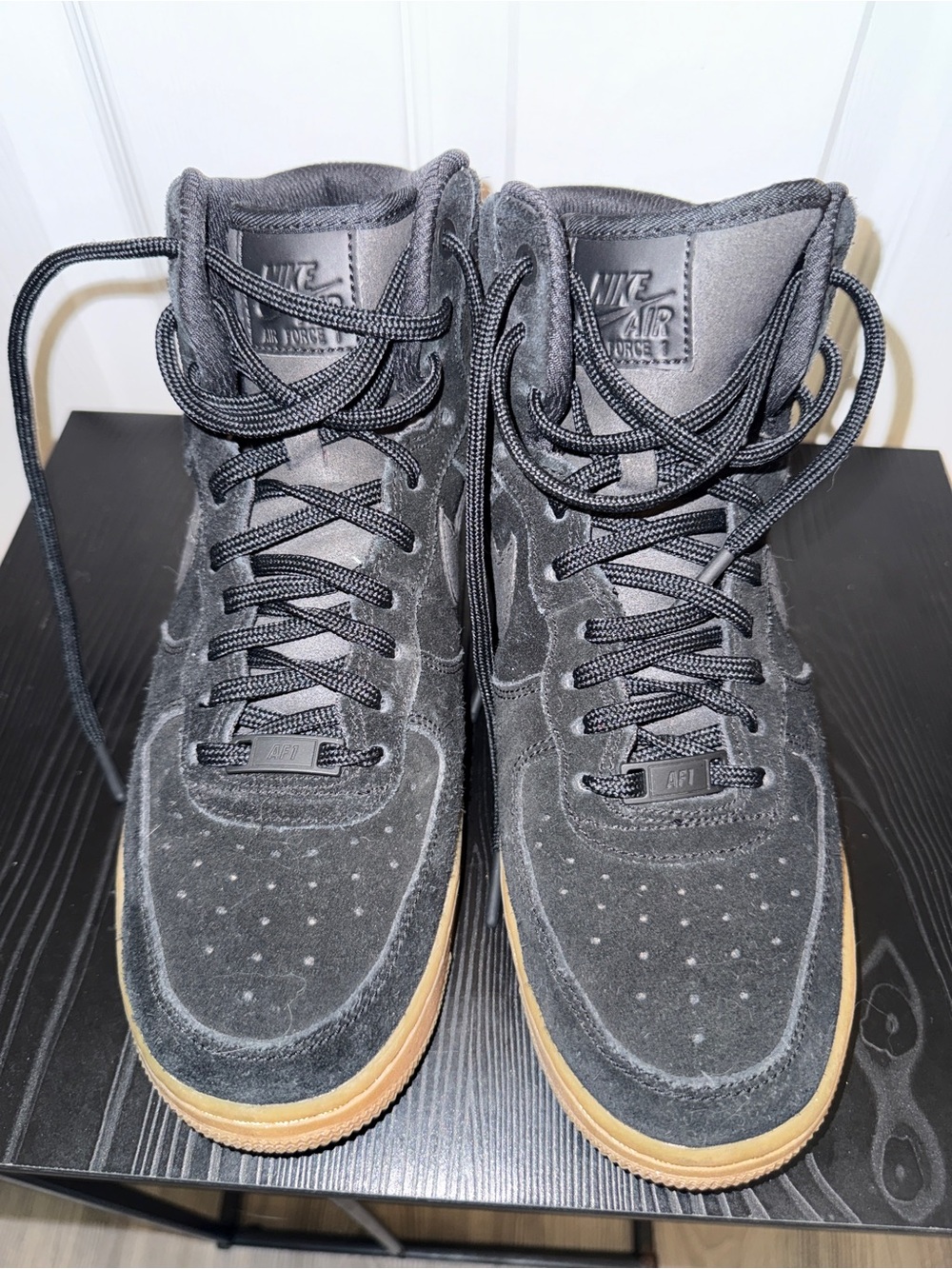 nike air force 1’s! 🏀🖤